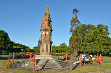 Fototapeta na wymiar Arawa war memorial in Rotorua - New Zealand