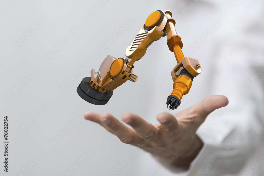 Poster robot