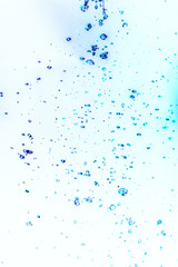 Abstract paint splatter