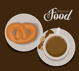 Bakery design, vector illustration.