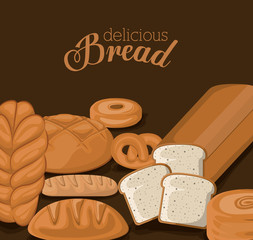 Bakery design, vector illustration.