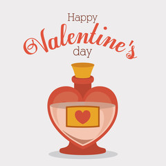 Romantic design, vector illustration.