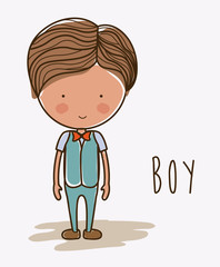 Kids design, vector illustration