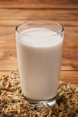 A cup of yogurt and sprouted grain oats