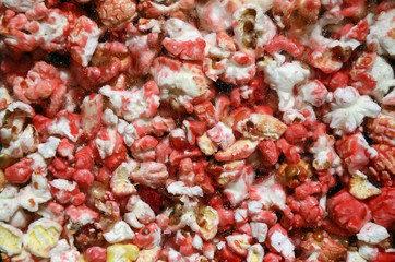 Colorful popcorn