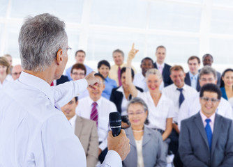 Deversity Business People Corporate Team Seminar Concept