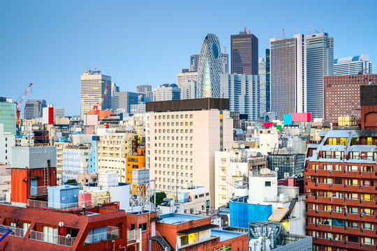 Shinjuku, Tokyo, Japan Cityscape