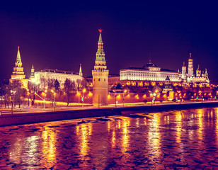 Obraz premium Moscow Kremlin. Russia