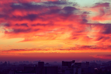Orange sunset