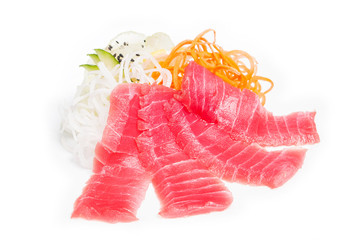 Sashimi with salmon