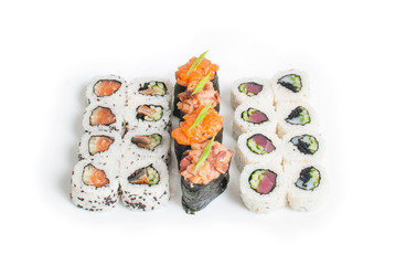 Set of sushi maki