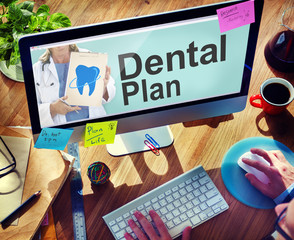 Dental Medical Healthcare Hygiene Plan Concept