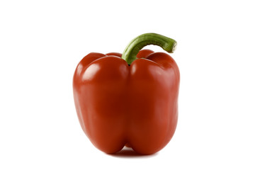 red pepper isolated on white background