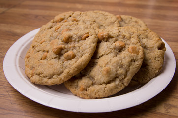 Butterscotch Oatmeal Cookies