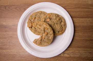 Butterscotch Oatmeal Cookies