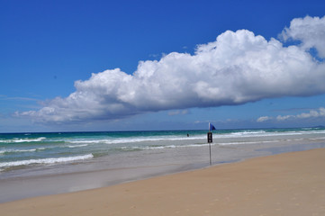 Fototapeta na wymiar Beautiful beach. Gold Coast, Queensland, Australia