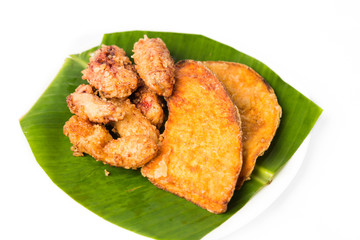 Combo Fried banana and sweet potatoes