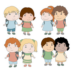 Group of School Children