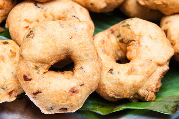 Vada - a Southern Indian Fried Snack