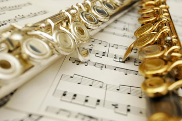 Obraz premium flutes