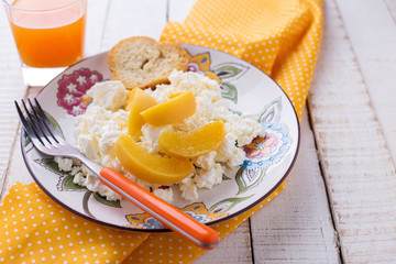 Cottage cheese for breakfast