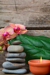 Aromatherapy spa set.