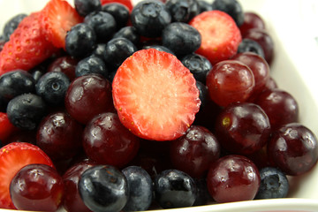 salade de fruits rouges