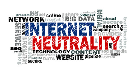 internet neutrality word cloud