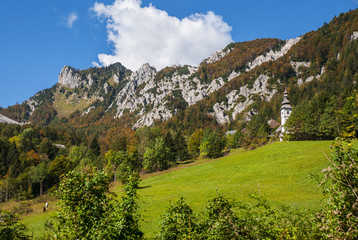 Ljubelj mountain pass, nature, Slovenia - 76037597