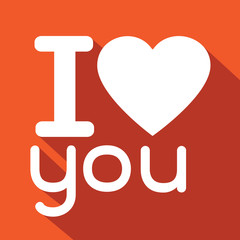 I love you
