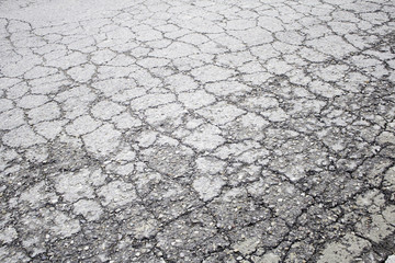 Soil ripped road