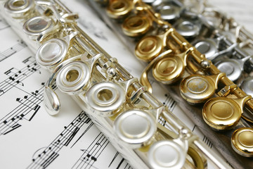 Fototapeta premium flutes