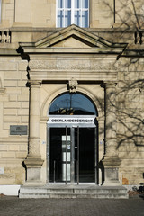 Fototapeta na wymiar Oberlandesgericht Karlsruhe