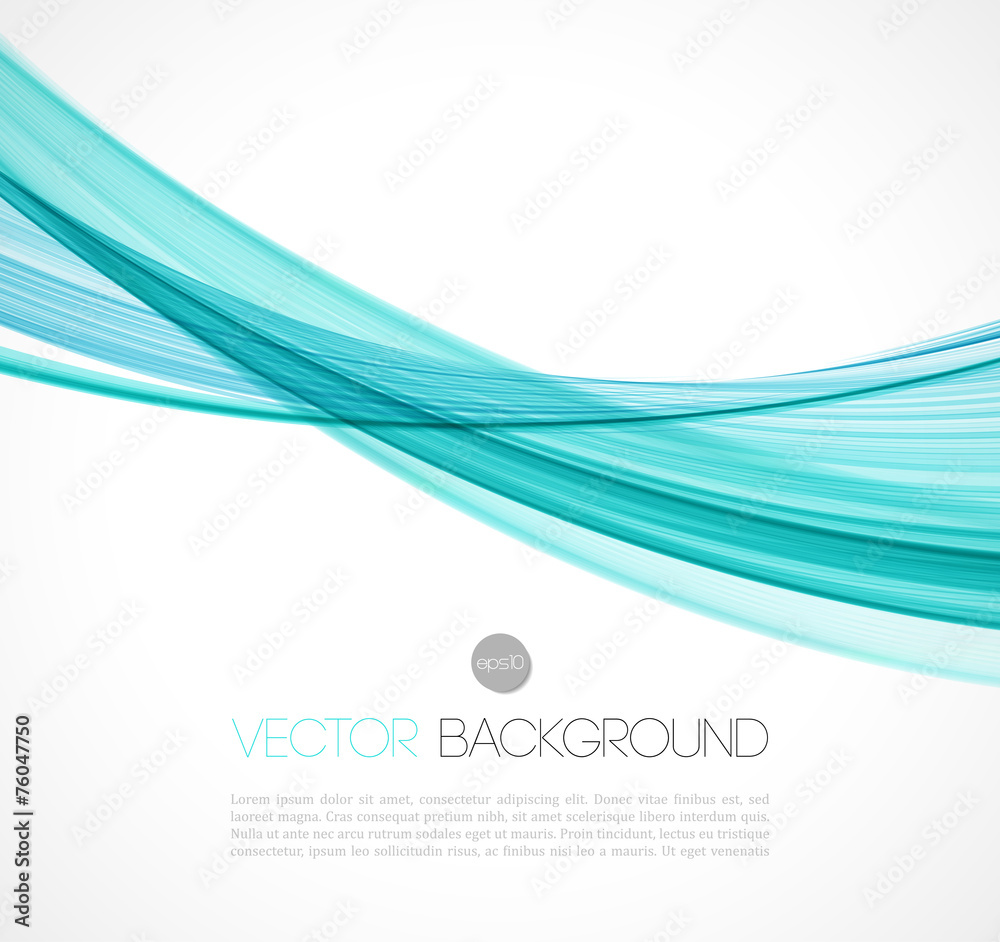 Poster abstract transparent fractal wave template background brochure