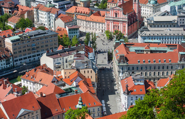 Fototapeta na wymiar Ljubljana, Slovenia
