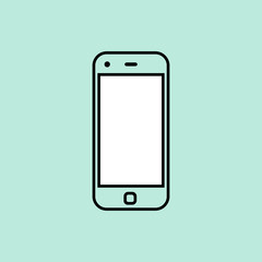 smartphone design template element for web and mobile