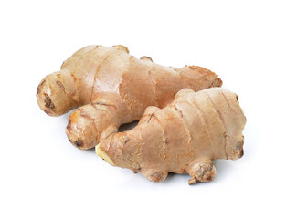 ginger on white background