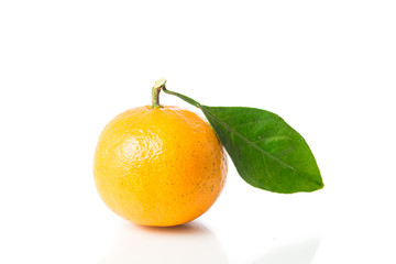 Orange fruit isolated