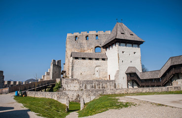 Fototapeta na wymiar Celje castle, tourist attraction, Slovenia