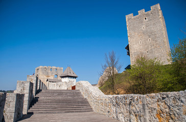 Celje castle, tourist attraction, Slovenia