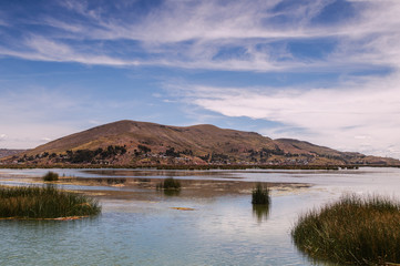 Puno, Titicaca lake