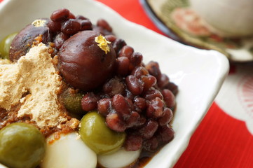 Matcha Shiratama, Japanese sweets