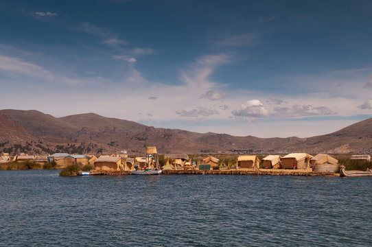 Puno, Titicaca lake
