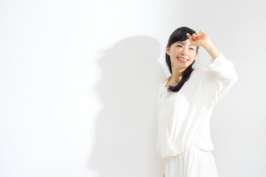 UVケア・若い女性