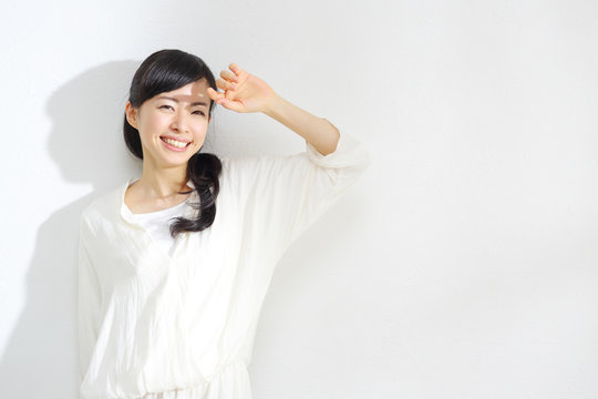 UVケア・若い女性