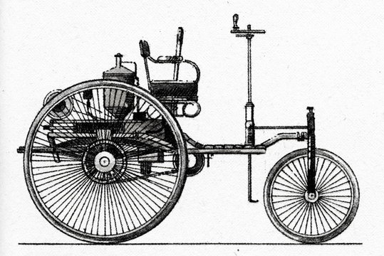Benz Patent-Motorwagen, 1886