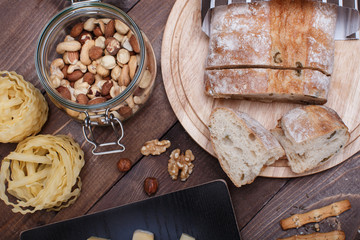Fototapeta premium different cheese