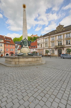 Luitpoldbrunnen, Kulmbach, #8373,