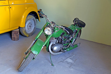 Retro motorcycle
