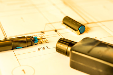 Drawings with pen for draw and ink